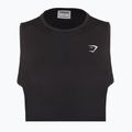 Női Gymshark edzés Crop Tank fekete 5