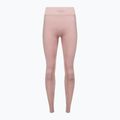 Női edző leggings Gymshark Flawless Shine Seamless rózsaszín / fehér 5