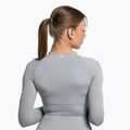 Női edzős hosszú ujjú felső Gymshark Vital Seamless Crop Top világosszürke 3