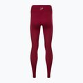 Női Gymshark Training Full Lenght leggings burgundi/fehér 6