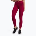 Női edző leggings Gymshark Pulse bordó piros