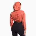 Női edzés pulóver Gymshark KK Twins Zip Up Crop narancssárga 3