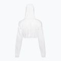 Női edzős pulóver Gymshark KK Twins Zip Up Crop fehér 6