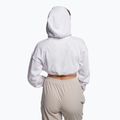 Női edzős pulóver Gymshark KK Twins Zip Up Crop fehér 3