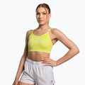 Gymshark Flex Strappy Sports glitch sárga márga fitness melltartó