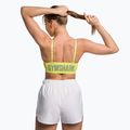 Gymshark Flex Strappy Sports glitch sárga márga fitness melltartó 3