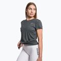 Női Gymshark Running Top SS sötét/szürke tréning póló