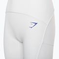 Női edző leggings Gymshark Pulse fehér/kék 8