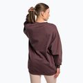 Női edzős pulóver Gymshark Gfx Gslc Oversized barna 3