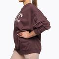 Női edzős pulóver Gymshark Gfx Gslc Oversized barna 4