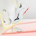 Női röplabda cipő Mizuno Wave Lightning Z6 fehér V1GC200010 2