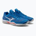 Mizuno Wave Stealth V kézilabda cipő kék X1GA180024 5
