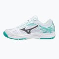 Női tenisz cipő Mizuno Break Shot 3 AC fehér és zöld 61GA212623 10