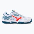 Férfi teniszcipő Mizuno Breakshot 3 CC fehér 61GC2125 2