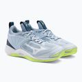 Férfi röplabda cipő Mizuno Wave Momentum 2 heather/white/neo lime 4