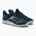 Mizuno Ghost Shadow férfi kézilabda cipő zöld X1GA218038_39.0/6.0 5