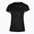 Női futópóló Mizuno DryAeroFlow Tee black