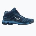 Férfi röplabda cipő Mizuno Wave Voltage Mid tengerészkék V1GA216521 3