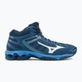 Férfi röplabda cipő Mizuno Wave Voltage Mid tengerészkék V1GA216521 2