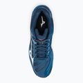 Férfi röplabda cipő Mizuno Wave Voltage Mid tengerészkék V1GA216521 7