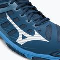 Férfi röplabda cipő Mizuno Wave Voltage Mid tengerészkék V1GA216521 11