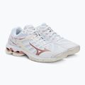 Női röplabda cipő Mizuno Wave Voltage fehér V1GC216036 4