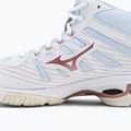 Női röplabda cipő Mizuno Wave Voltage Mid fehér V1GC216536 10