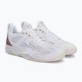 Női kézilabda cipő Mizuno Ghost Shadow fehér 4