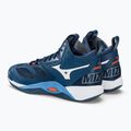 Férfi röplabda cipő Mizuno Wave Momentum 2 Mid tengerészkék V1GA211721 3