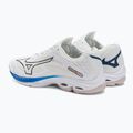 Férfi röplabda cipő Mizuno Wave Lightning Z7 festetlen fehér/holdfényes óceán/béke kék 4