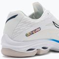 Férfi röplabda cipő Mizuno Wave Lightning Z7 festetlen fehér/holdfényes óceán/béke kék 10