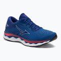 Férfi futócipő Mizuno Wave Sky 6 türkiz tenger/fehér/cseresznye paradicsom