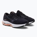 Női futócipő Mizuno Wave Rider 26 odyssey szürke/quicksilver/lazac szürke/quicksilver/salmon 5