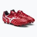 Mizuno Monarcida II Sel MD gyermek futballcipő piros P1GB222560 4
