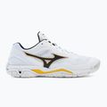 Férfi kézilabda cipő Mizuno Wave Stealth V fehér X1GA18180013 2