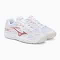 Mizuno Stealth Star C gyermek kézilabda cipő fehér X1GC2107K36 4