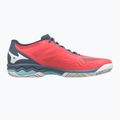 Női teniszcipő Mizuno Wave Exceed Light CC Fierry Coral 2/Fehér/Kínai kék 61GC222158 11