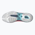 Női teniszcipő Mizuno Wave Exceed Light CC Fierry Coral 2/Fehér/Kínai kék 61GC222158 14