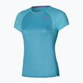 Női futópóló Mizuno DryAeroFlow Tee maui blue