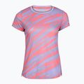 Női futópóló Mizuno DAF Graphic Tee pasztell lila póló