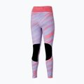 Női futó leggings Mizuno 7/8 nyomtatott pasztell lila 2