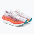 Mizuno Wave Rebellion Pro fehér-narancssárga futócipő J1GC231701 4
