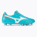 Mizuno Morelia II Pro futballcipő kék és fehér P1GA231325 2
