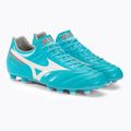 Mizuno Morelia II Pro futballcipő kék és fehér P1GA231325 4