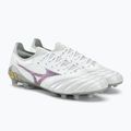 Mizuno Morelia Neo III Beta Elite férfi futballcipő fehér P1GA239104 4