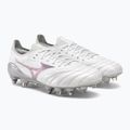 Mizuno Morelia Neo III Elite M fehér/hologram/hűvös szürke 3c futballcipő 4