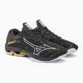 Férfi röplabda cipő Mizuno Wave Lightning Z7 fekete V1GA22220041 4