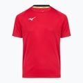 Gyerek edző póló Mizuno Core SS red/black