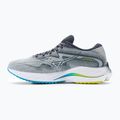 Férfi futócipő Mizuno Wave Rider 27 gyöngyházkék/fehér/bolt2neon 3