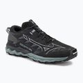 Férfi futócipő Mizuno Wave Daichi 7 GTX fekete/ombre kék/stormy weather